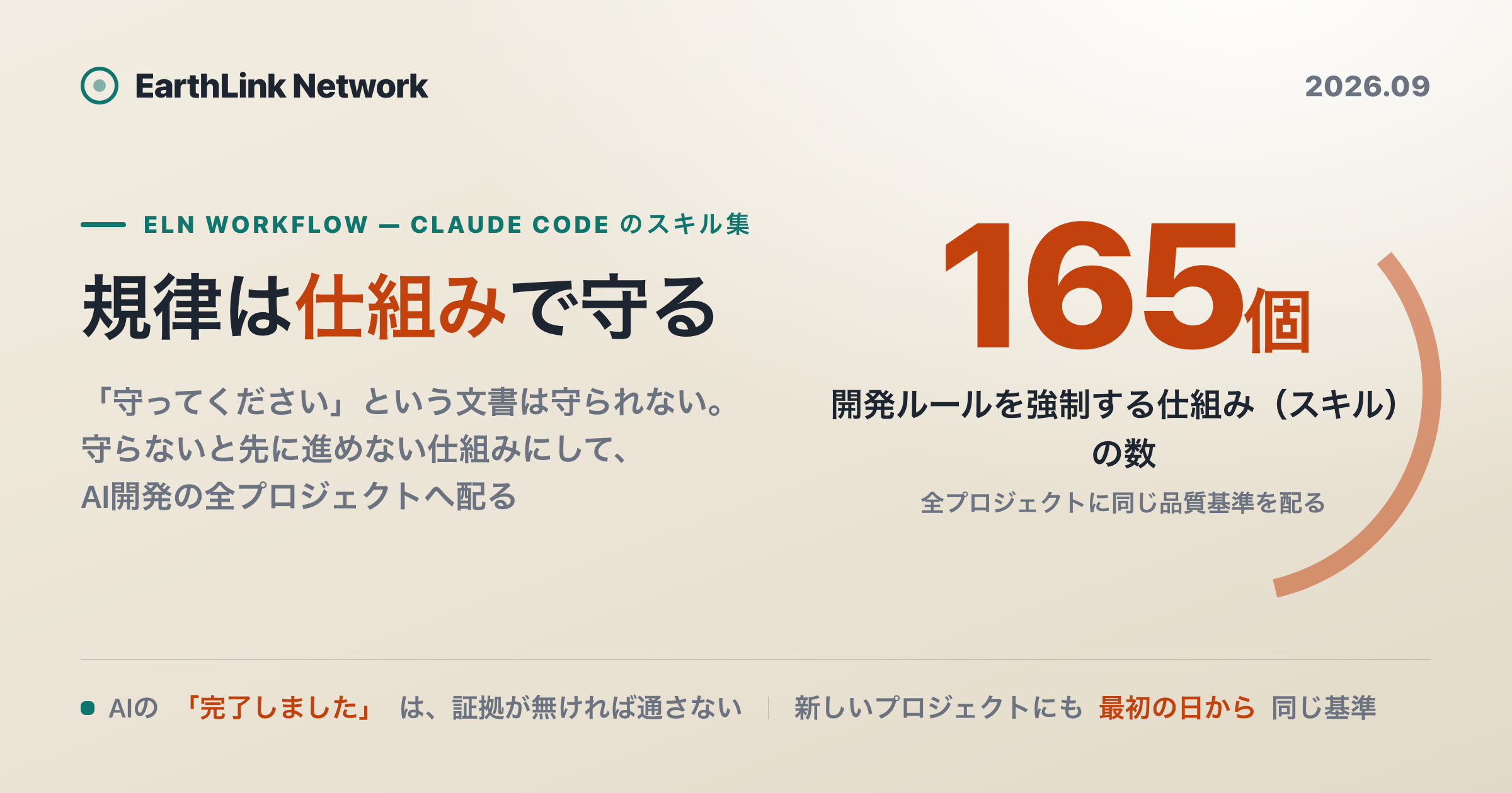 規律は文書ではなくスキルで配る — ELN workflow の165スキルを紹介します